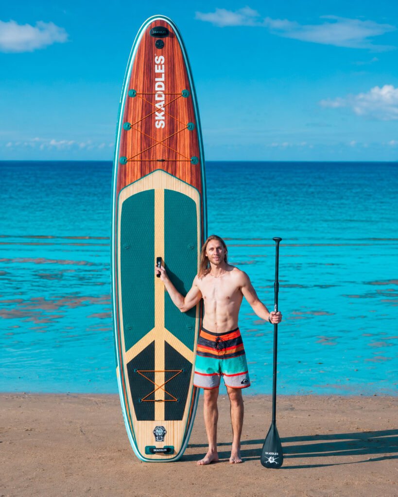Use Your SKADDLES Paddle Board