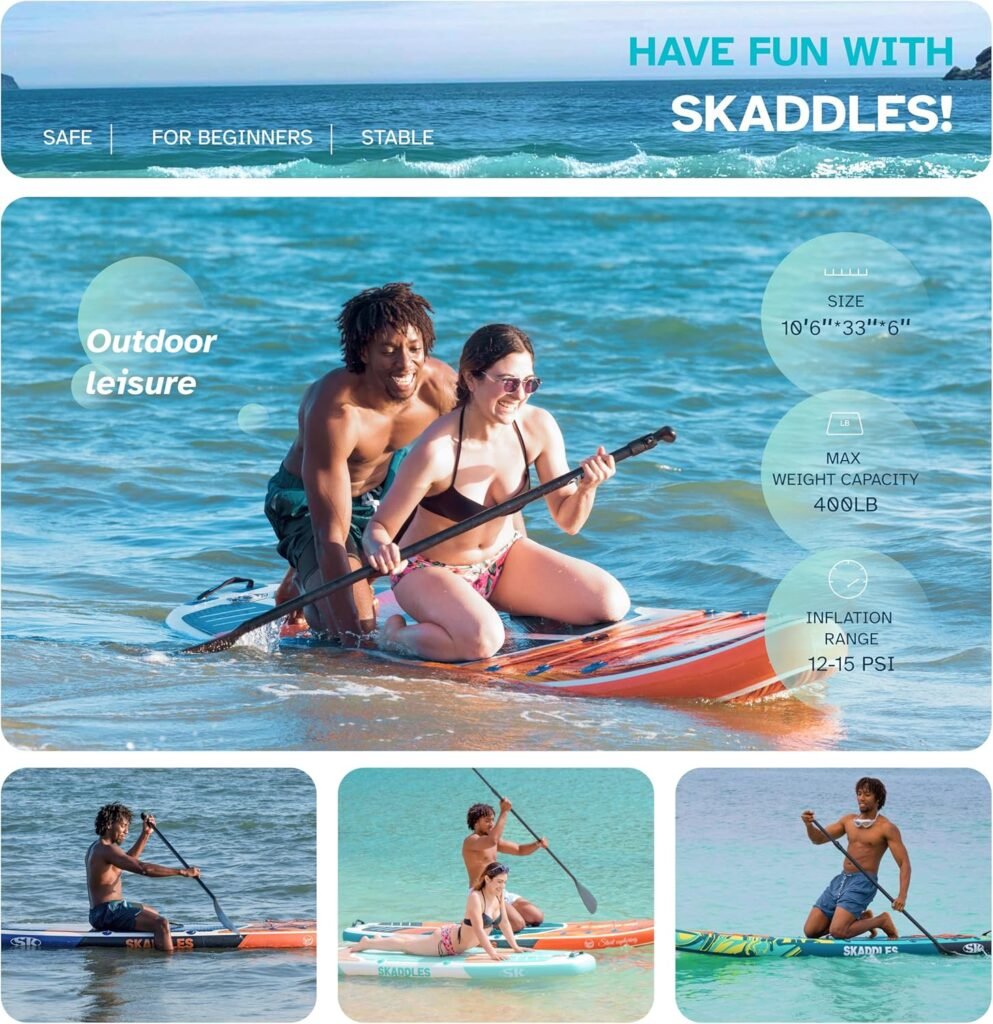 SKADDLES Inflatable Board for family