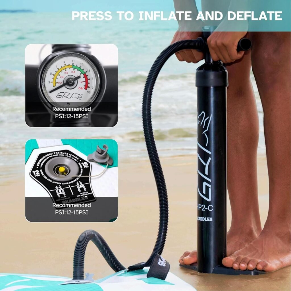 SKADDLES 10’6’’ Inflatable Stand Up Paddle Board manual
