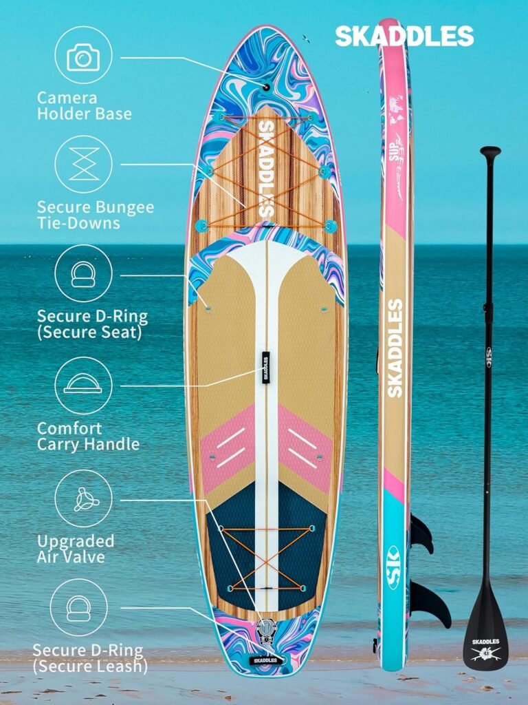 SKADDLES Paddle Board size