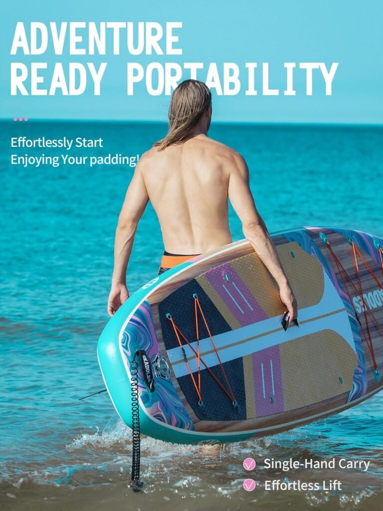Portable SKADDLES Paddle Board